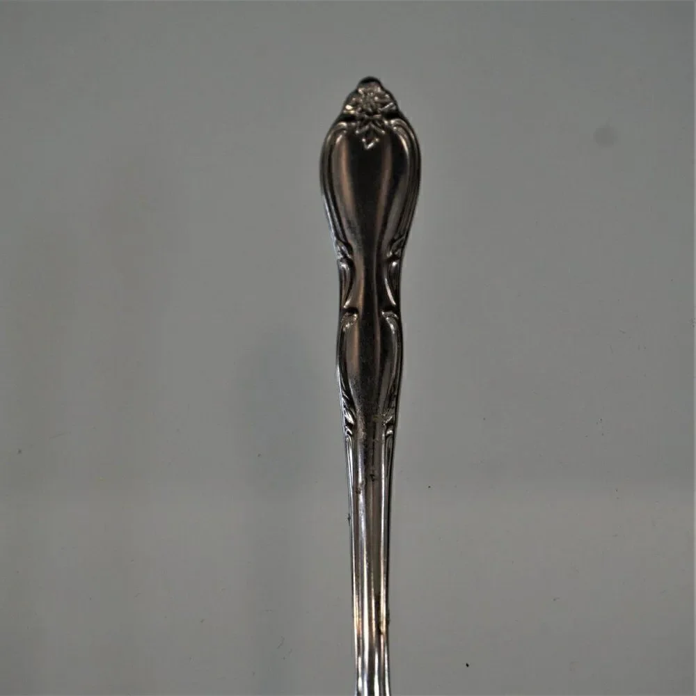 Oneida Wm A Rogers MONTCLAIR Pattern Butter Knife Vintage Stainless Floral Tip